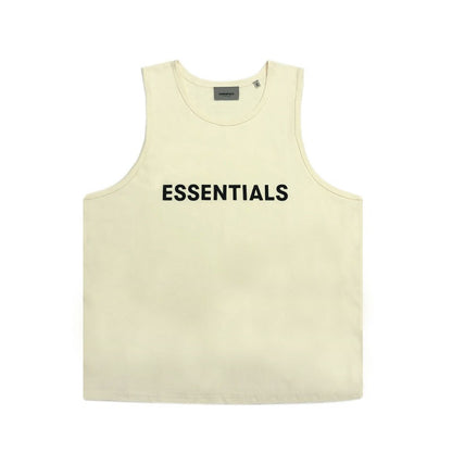ESSENTIALS Urban Streetwear Cotton Tank Top