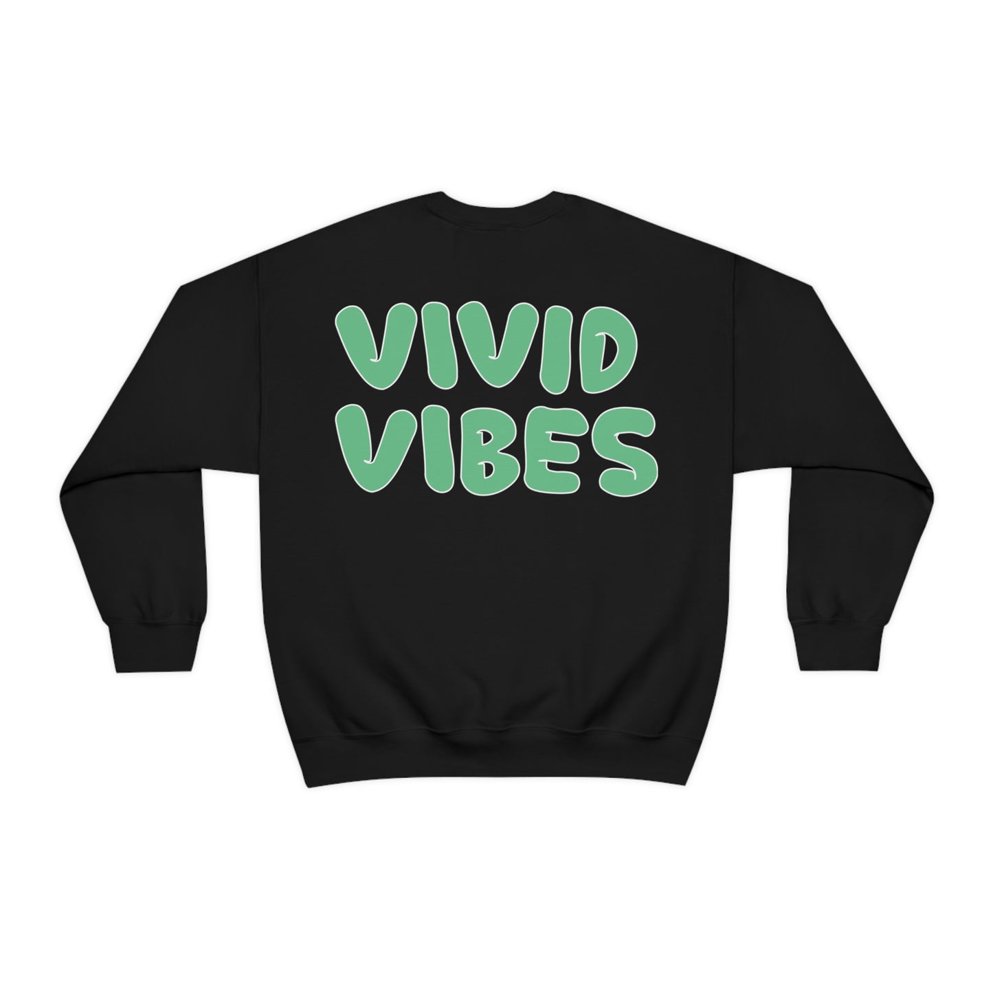 Vivid Vibes Unisex Crewneck Sweatshirt