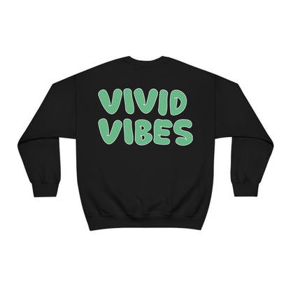 Vivid Vibes Unisex Crewneck Sweatshirt