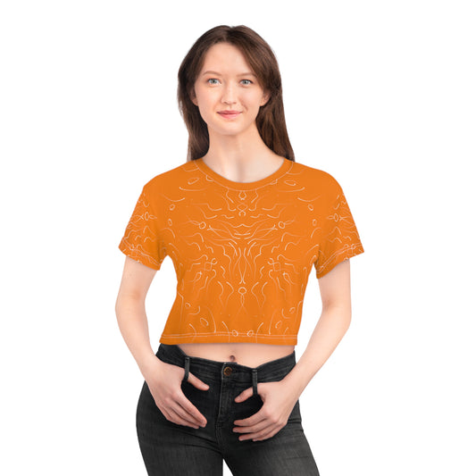 Needle Point Women's Crop Top - Sunshine☀️