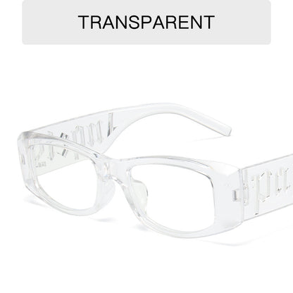 Vibrant Spectrum Alphabetic Square Sunglasses