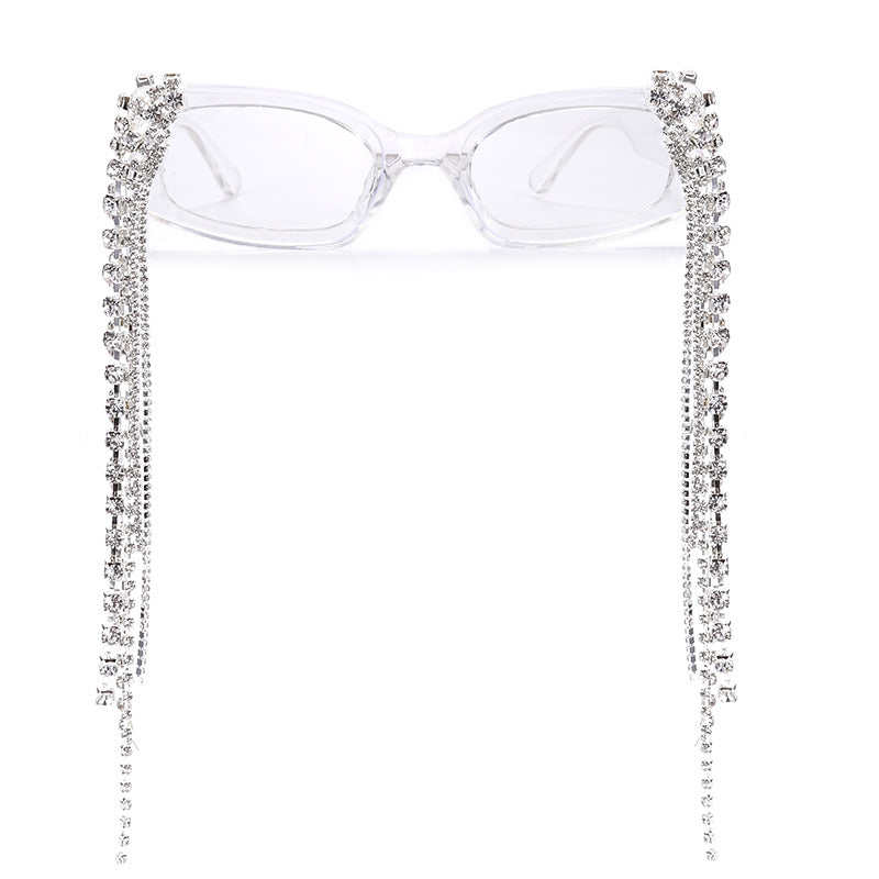 UrbanGlam Square Tassel Sunnies