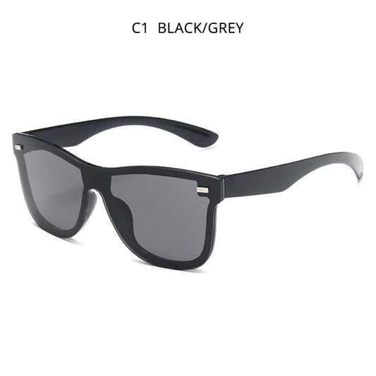 Minimalist Elegance Rimless Square Sunglasses