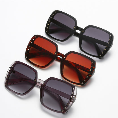 Riviera Chic Oversized Square Sunglasses