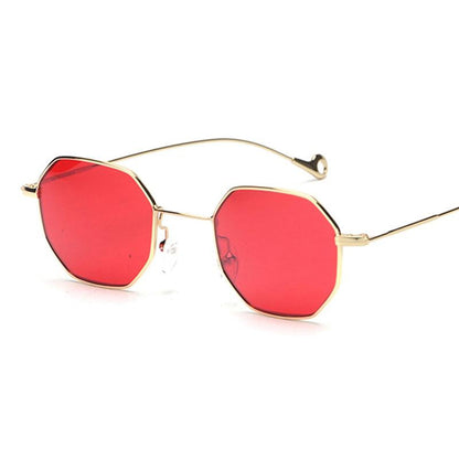 Mini-Frame Geometric Tinted Shades