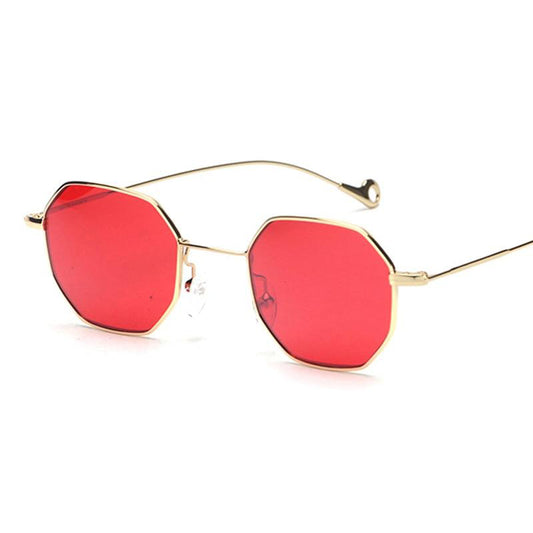 Mini-Frame Geometric Tinted Shades