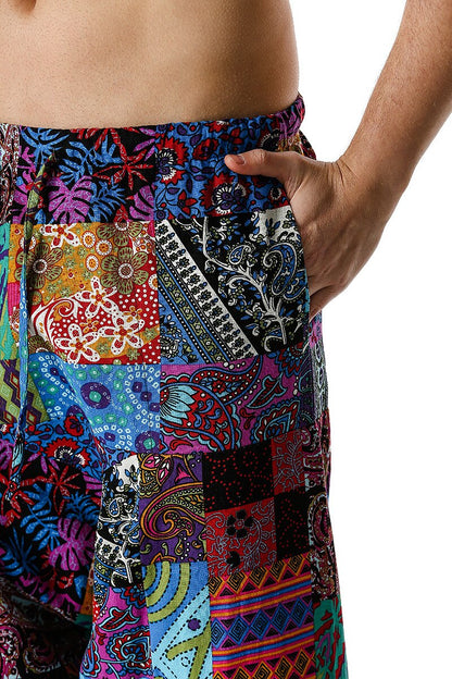 Men's Traditional Afro-Boho Harem Joggers