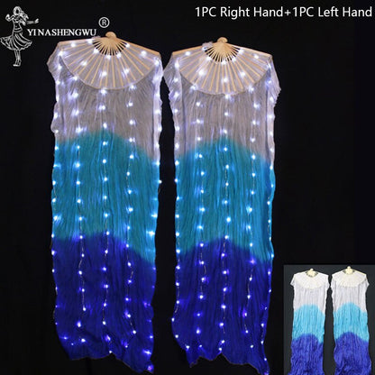 Luminary LED Silk Fan Pair for Performance