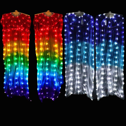 Luminary LED Silk Fan Pair for Performance
