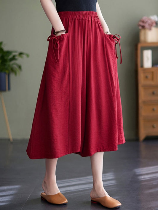 SunBloom Cotton Comfort Women's Capris