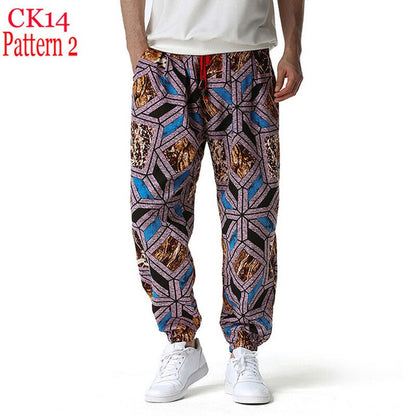 Men's Traditional Afro-Boho Harem Joggers