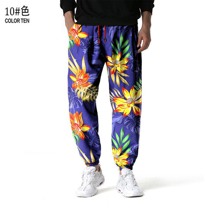 Vibrant Pineapple Parade Men's Joggers