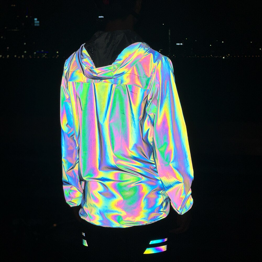 Prism Reflective Festival Windbreaker Jacket