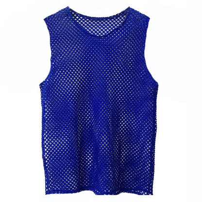 AdonisMesh Men's Provocative Fishnet T-Shirt
