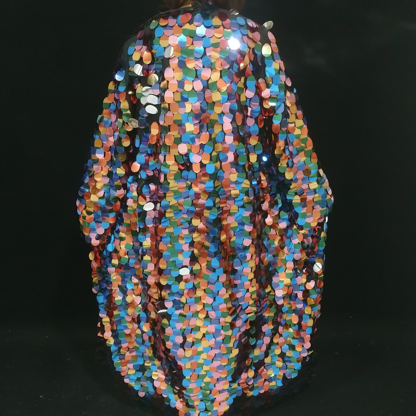GlitterPop Punk Sequined Stage Overcoat