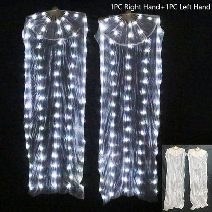 Luminary LED Silk Fan Pair for Performance