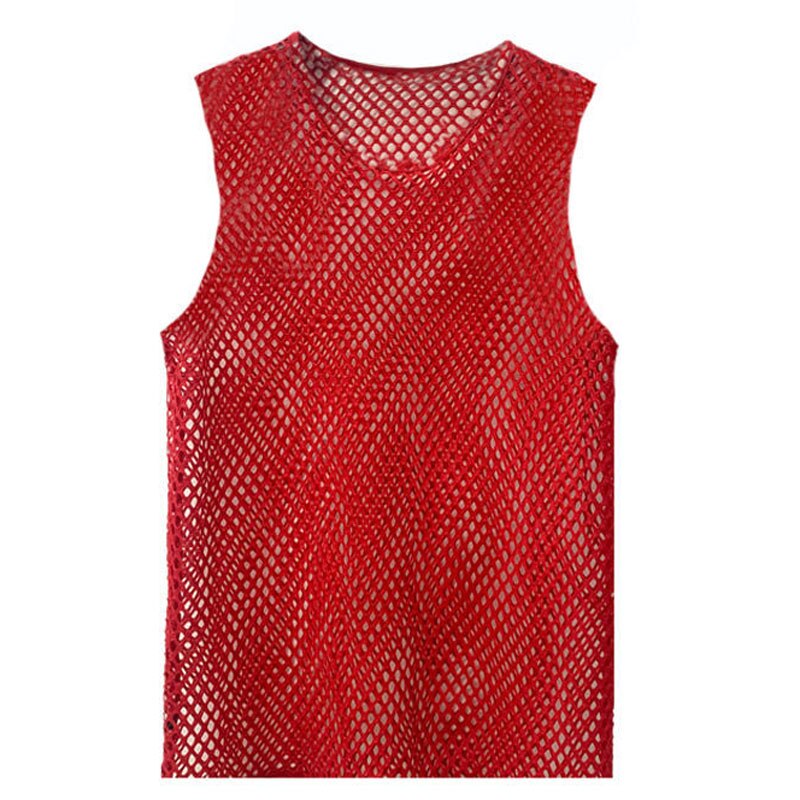 AdonisMesh Men's Provocative Fishnet T-Shirt