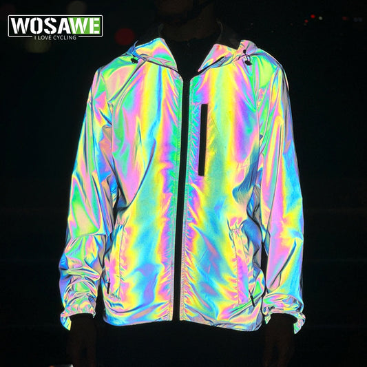 Prism Reflective Festival Windbreaker Jacket