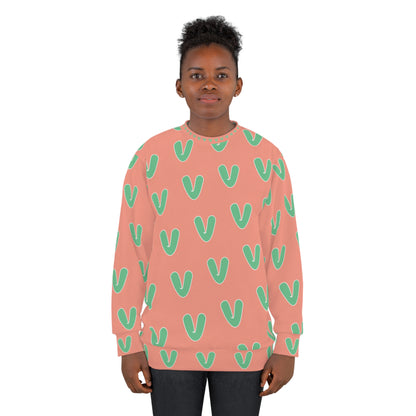 Vivid Vibes Pattern Unisex Sweatshirt