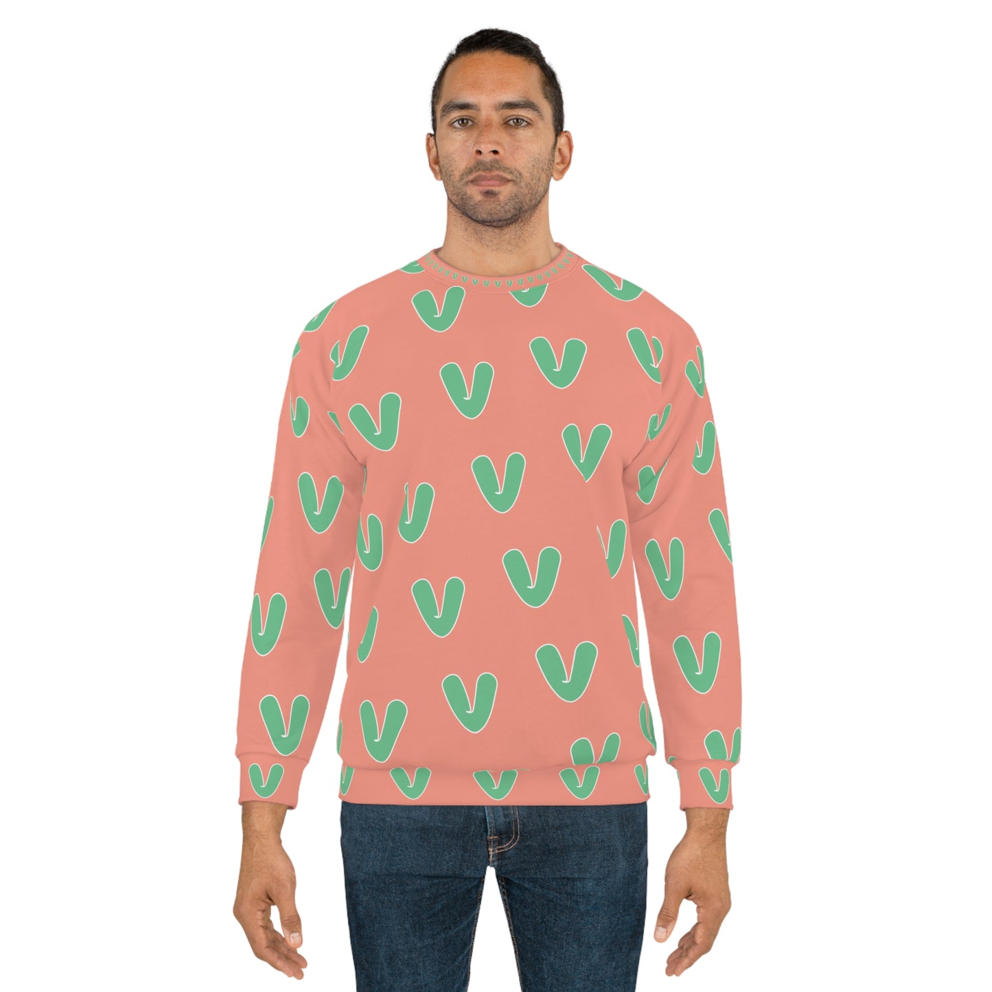 Vivid Vibes Pattern Unisex Sweatshirt