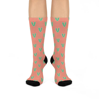 Vivid Vibes Crew Socks